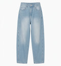 Women’s High-Waisted Wide-Leg Barrel Jeans | Relaxed Fit Denim