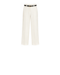 Women’s High Waist Tailored Dress Pants with Belt – Straight Leg Trousers